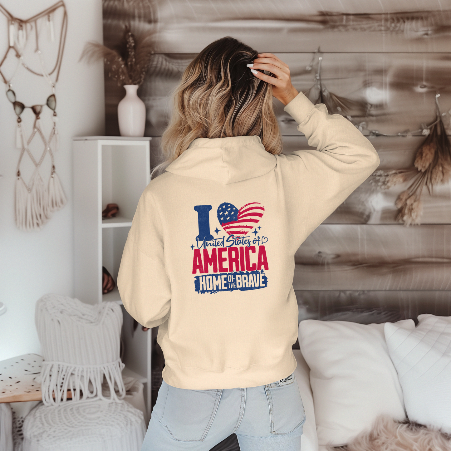 Patriotic American Pride Unisex Hoodie