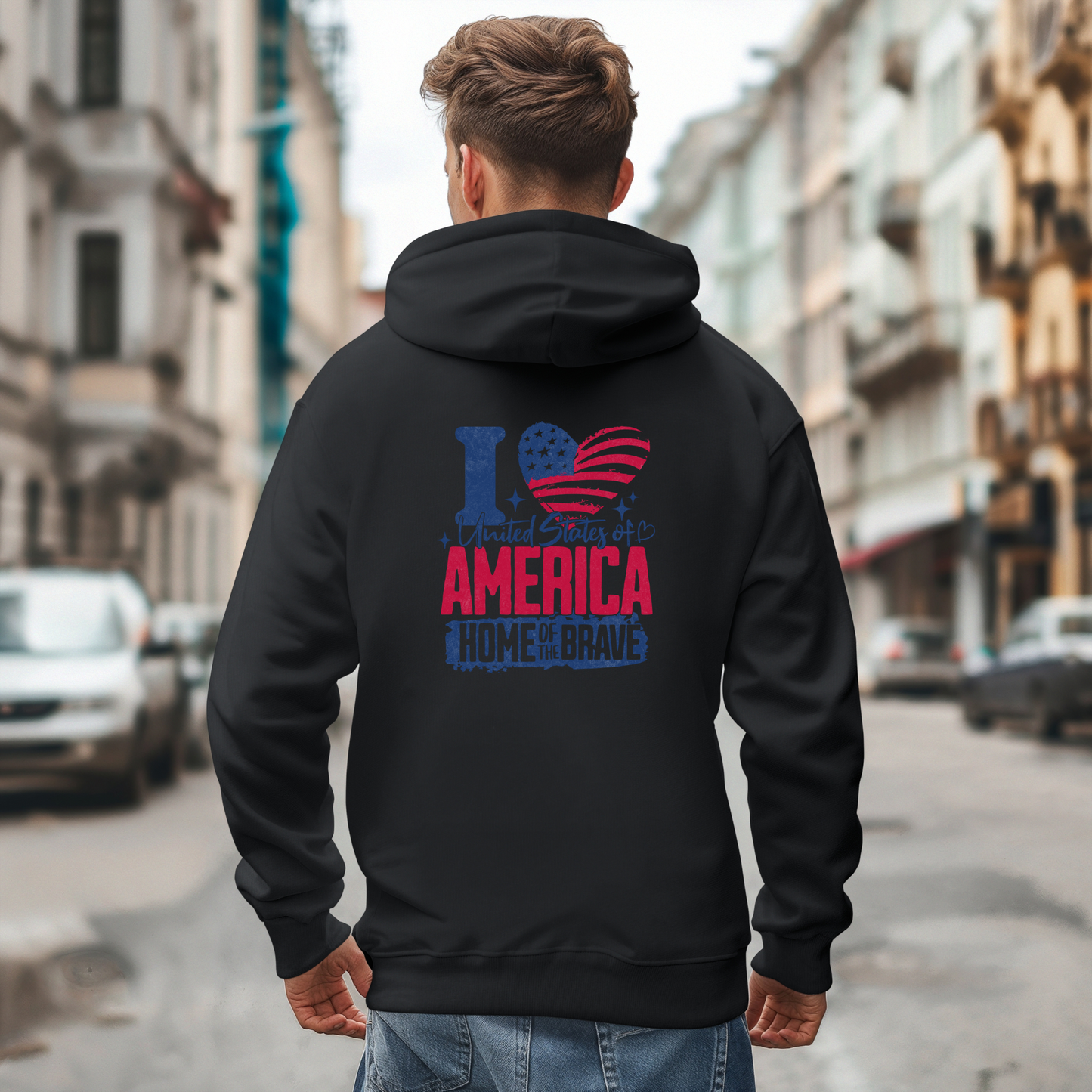 Patriotic American Pride Unisex Hoodie