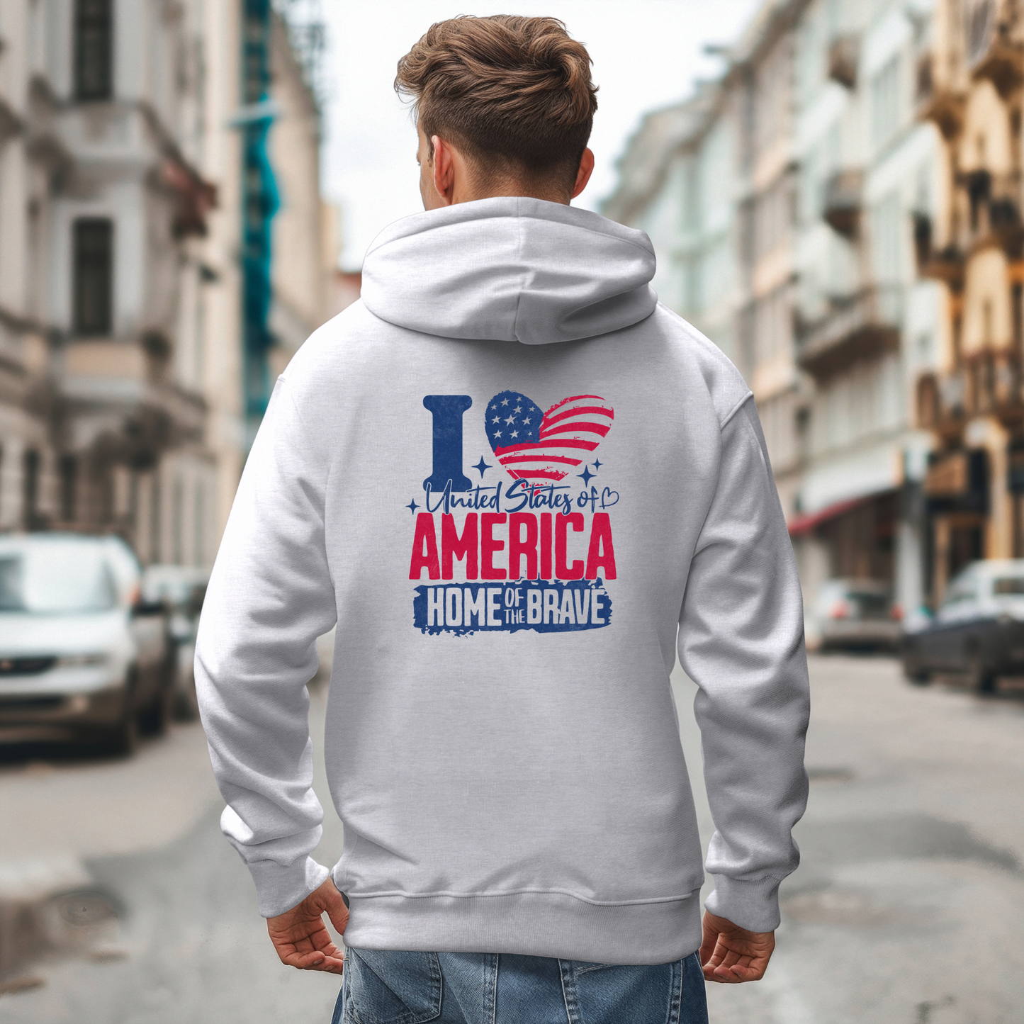 Patriotic American Pride Unisex Hoodie