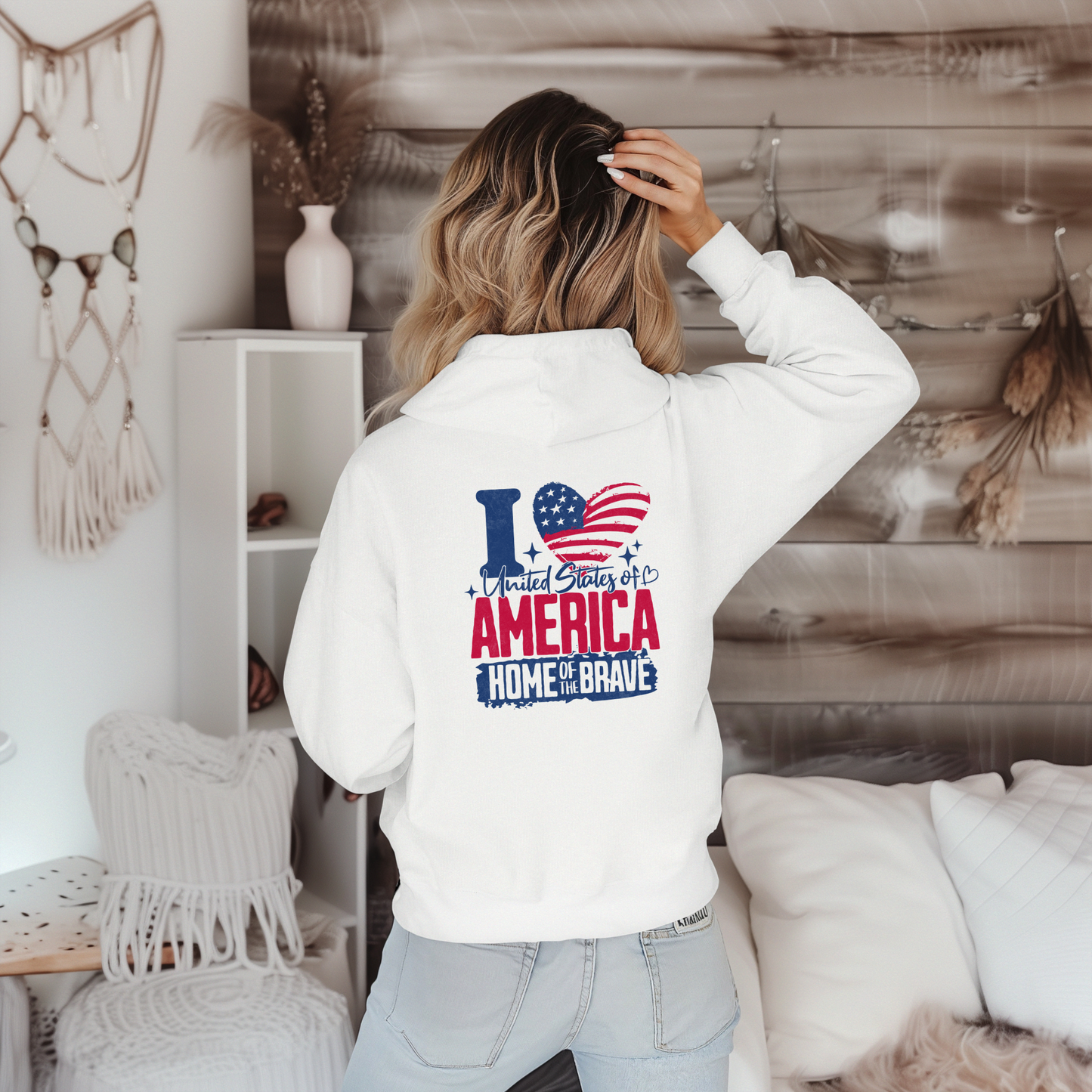 Patriotic American Pride Unisex Hoodie
