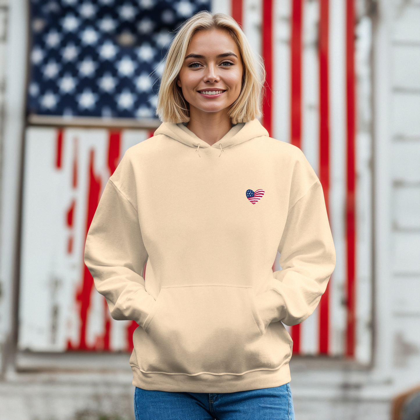 Patriotic American Pride Unisex Hoodie