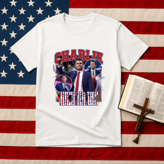Charlie Kirk Unisex Softstyle T-Shirt | Fun Graphic Tee