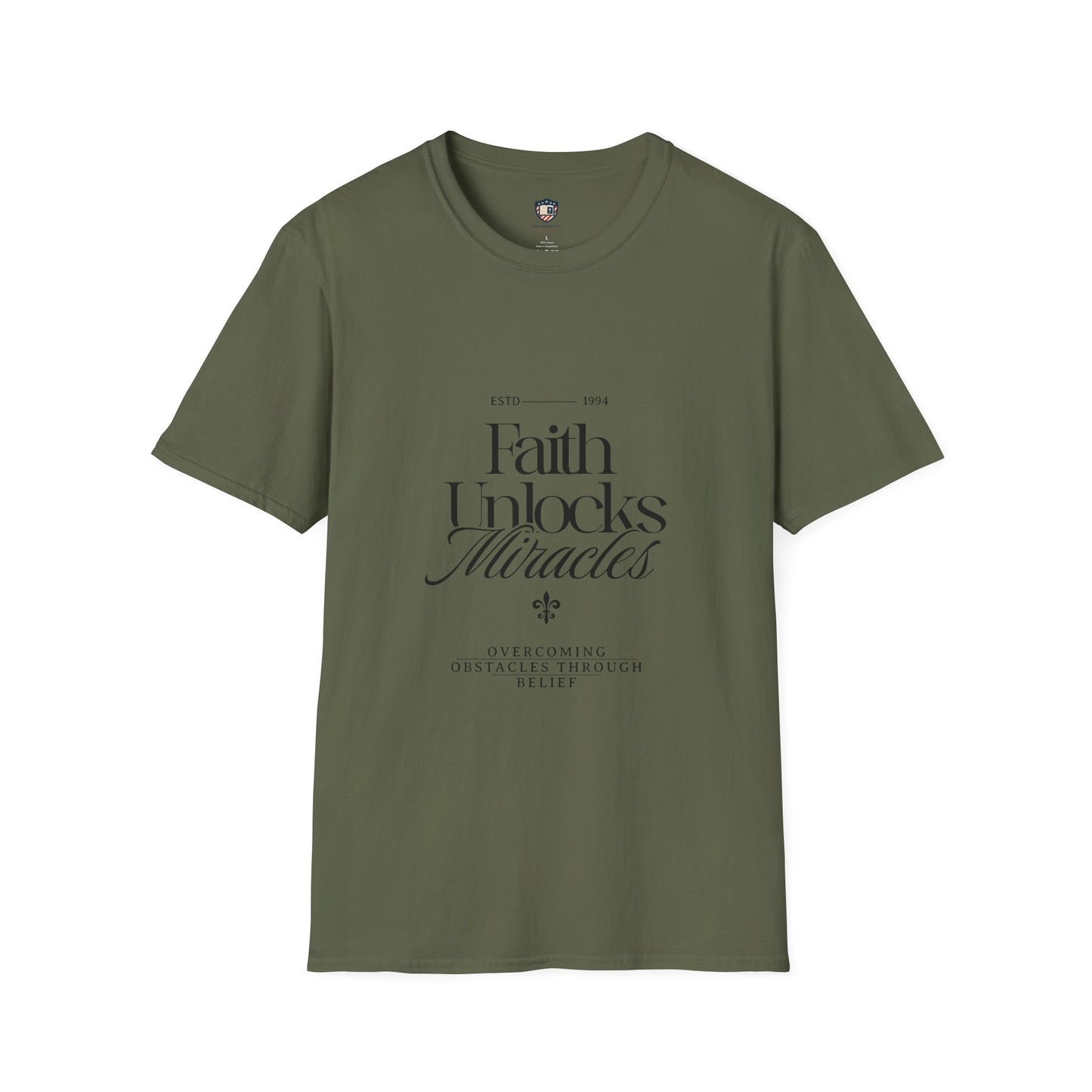 Faith Unlocks Miracles Unisex T-Shirt