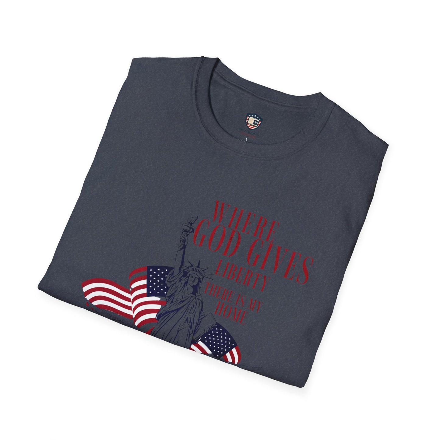 Liberty Graphic Tee - Unisex Soft style T-shirt