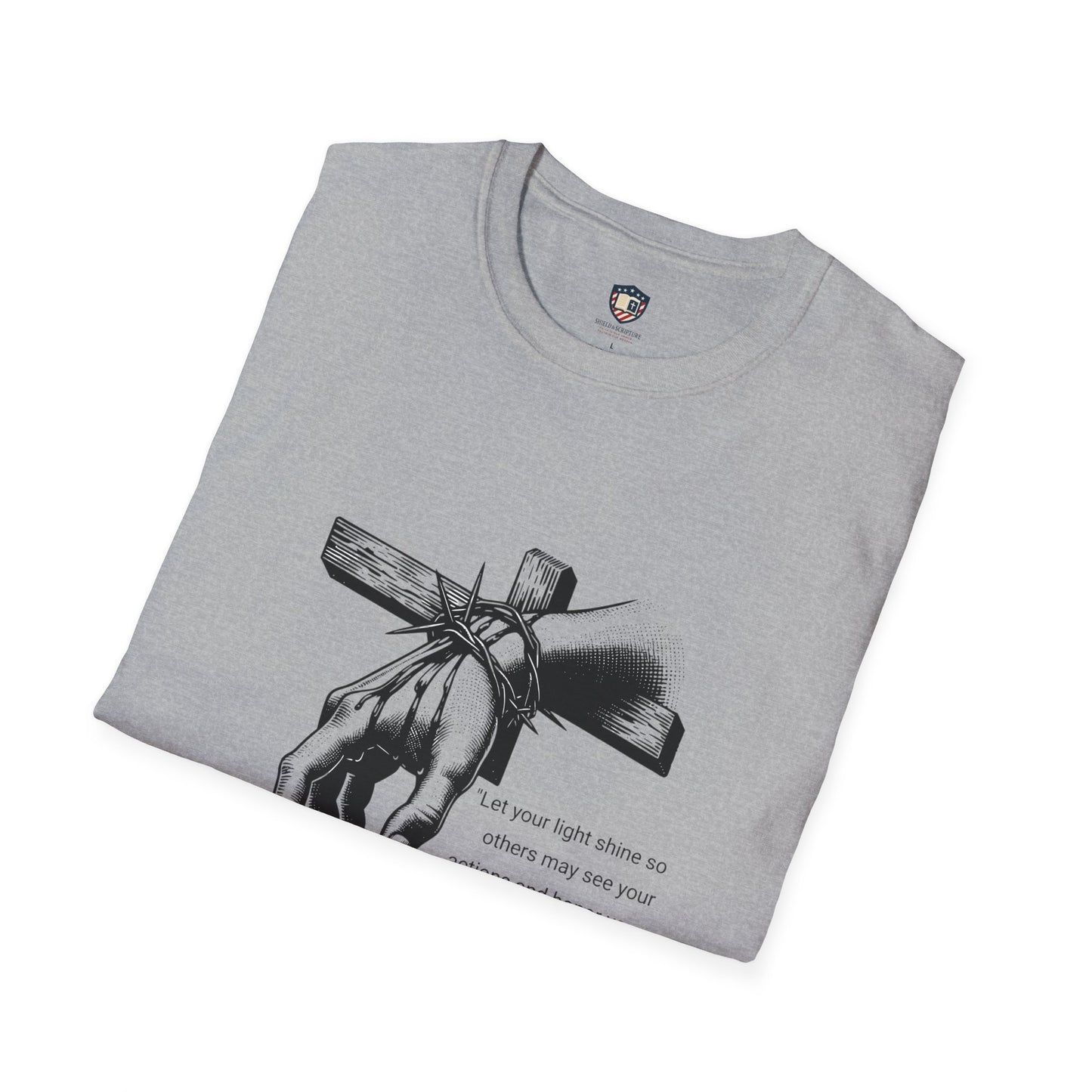 Forgive Matthew 5:16 Inspired Graphic Unisex T-Shirt