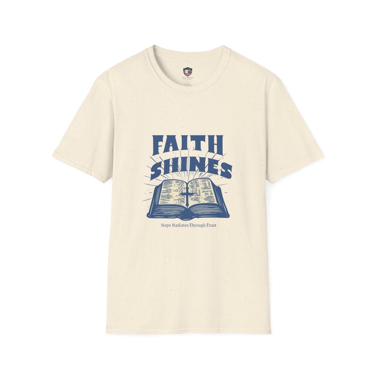 Faith Shines Unisex Soft style T-Shirt