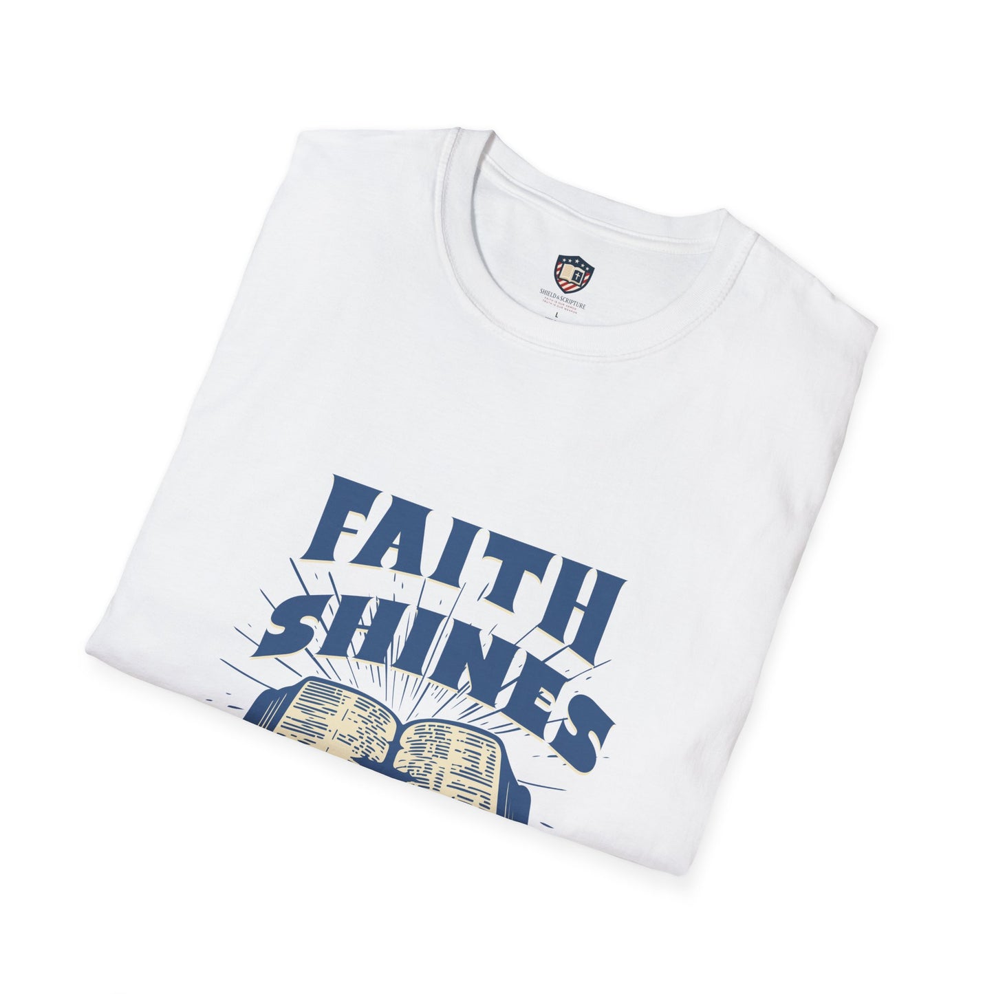 Faith Shines Unisex Soft style T-Shirt