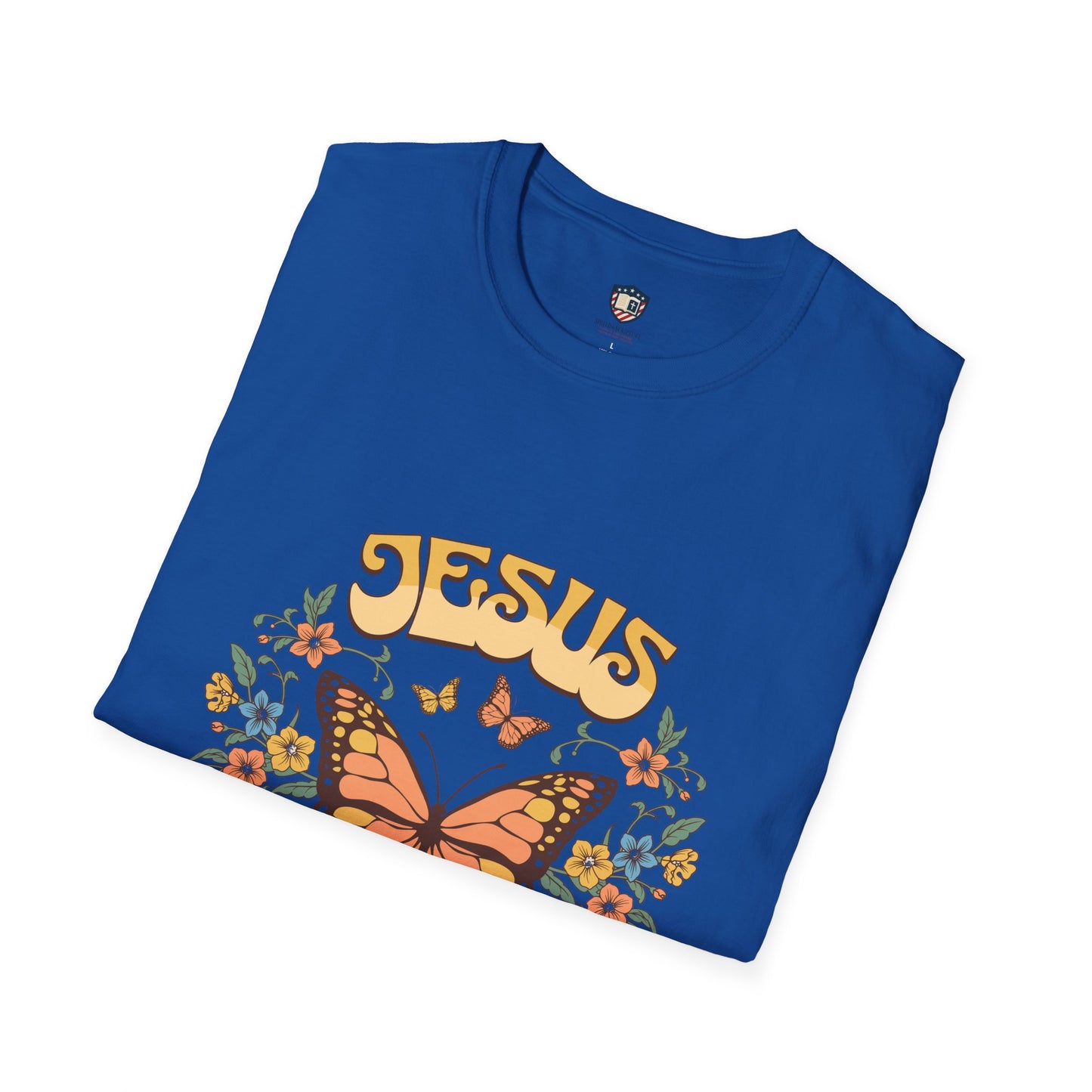 Jesus Butterfly Unisex Soft style T-Shirt