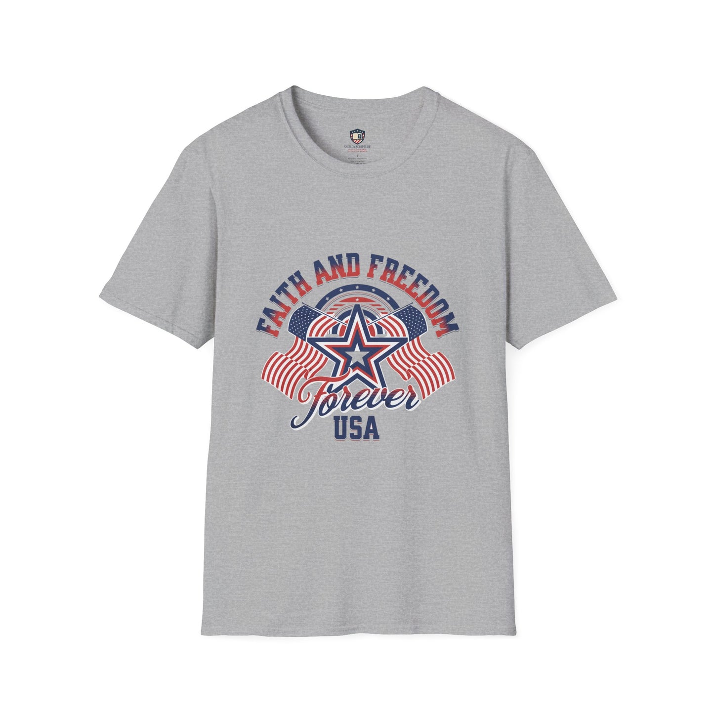 Faith & Freedom Forever USA Unisex T-Shirt
