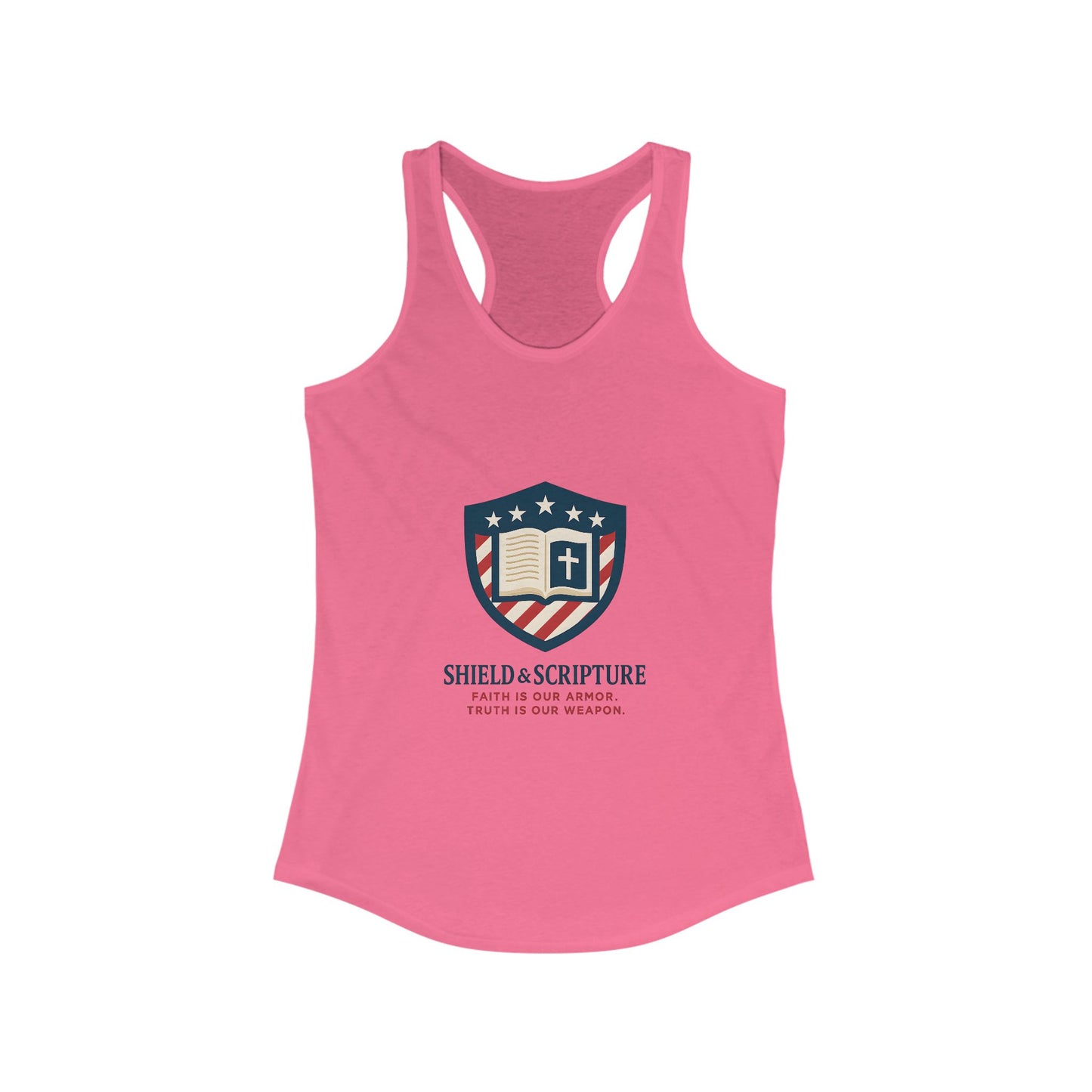 Shield & Scripture Women's Racerback Tee