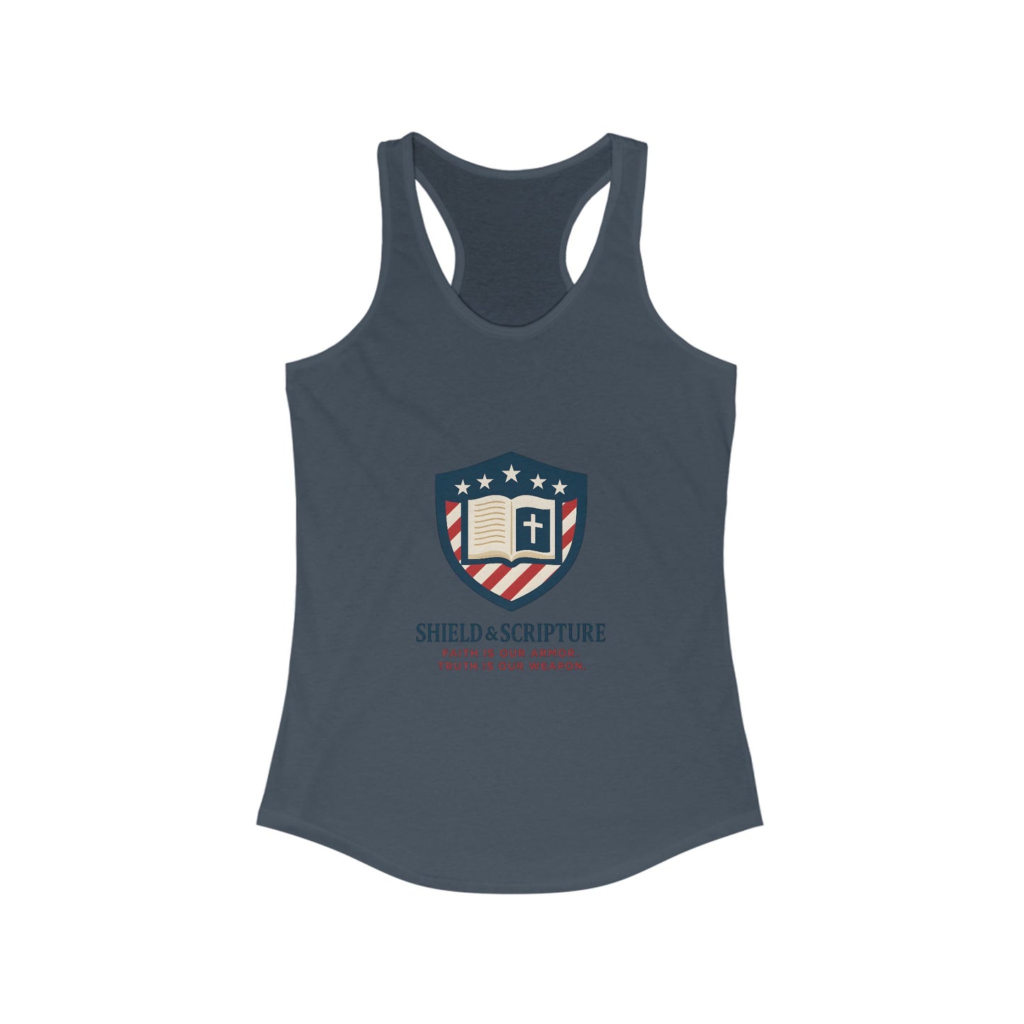 Shield & Scripture Women's Racerback Tee
