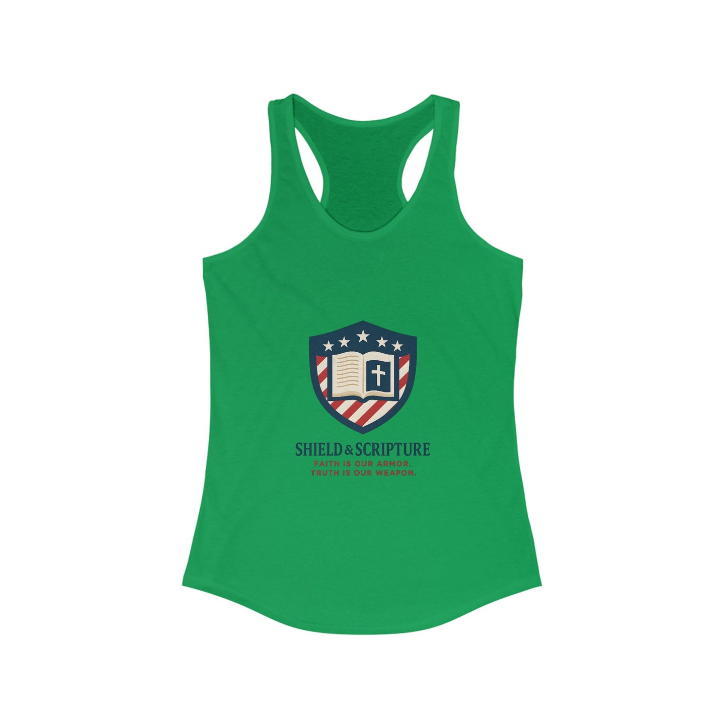 Shield & Scripture Women's Racerback Tee
