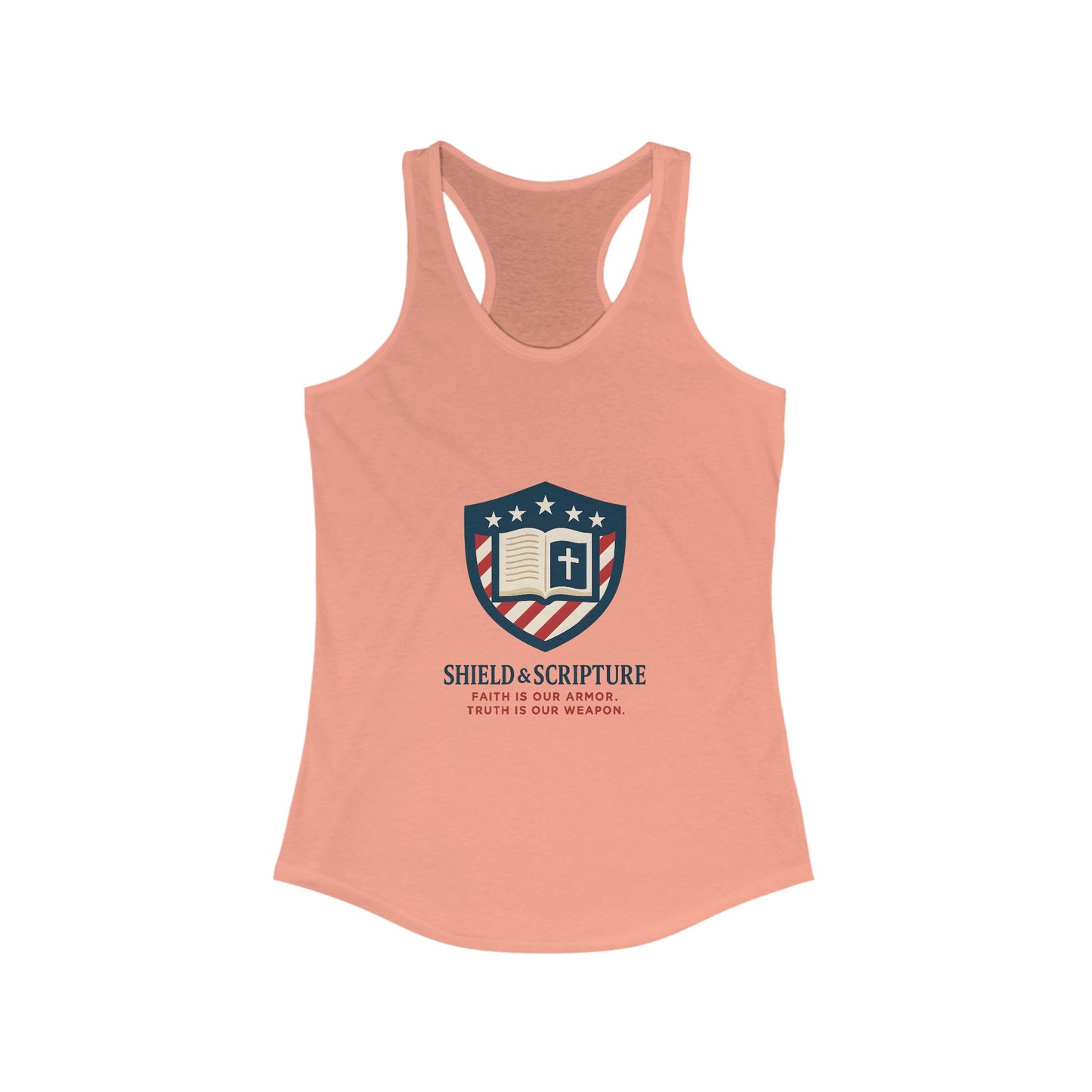 Shield & Scripture Women's Racerback Tee