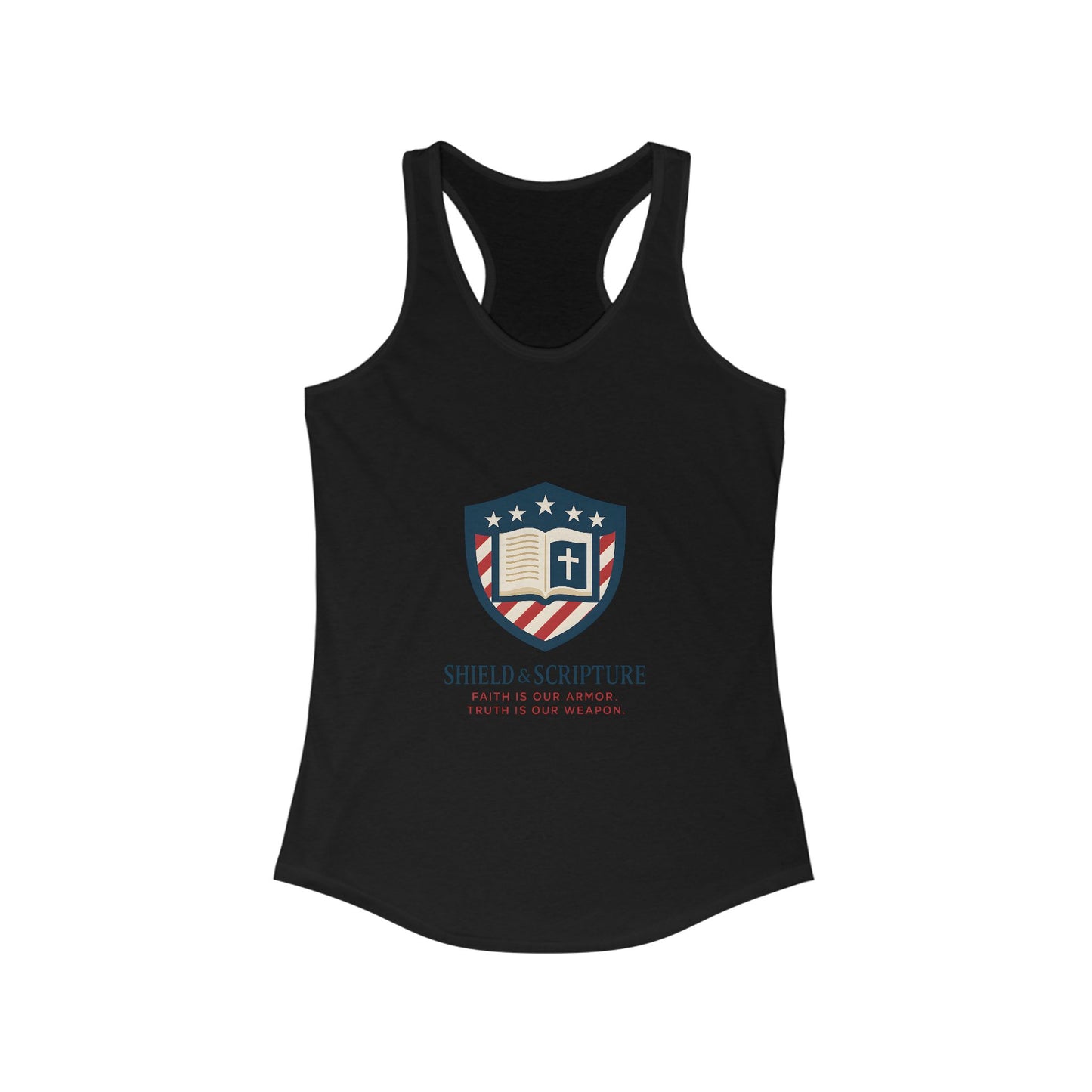 Shield & Scripture Women's Racerback Tee