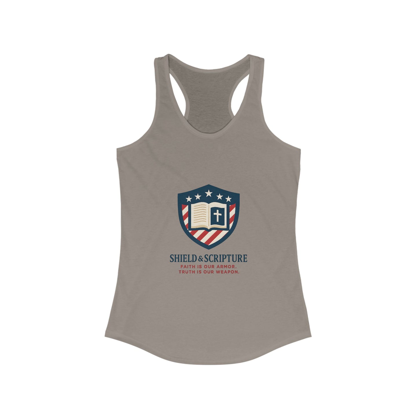 Shield & Scripture Women's Racerback Tee