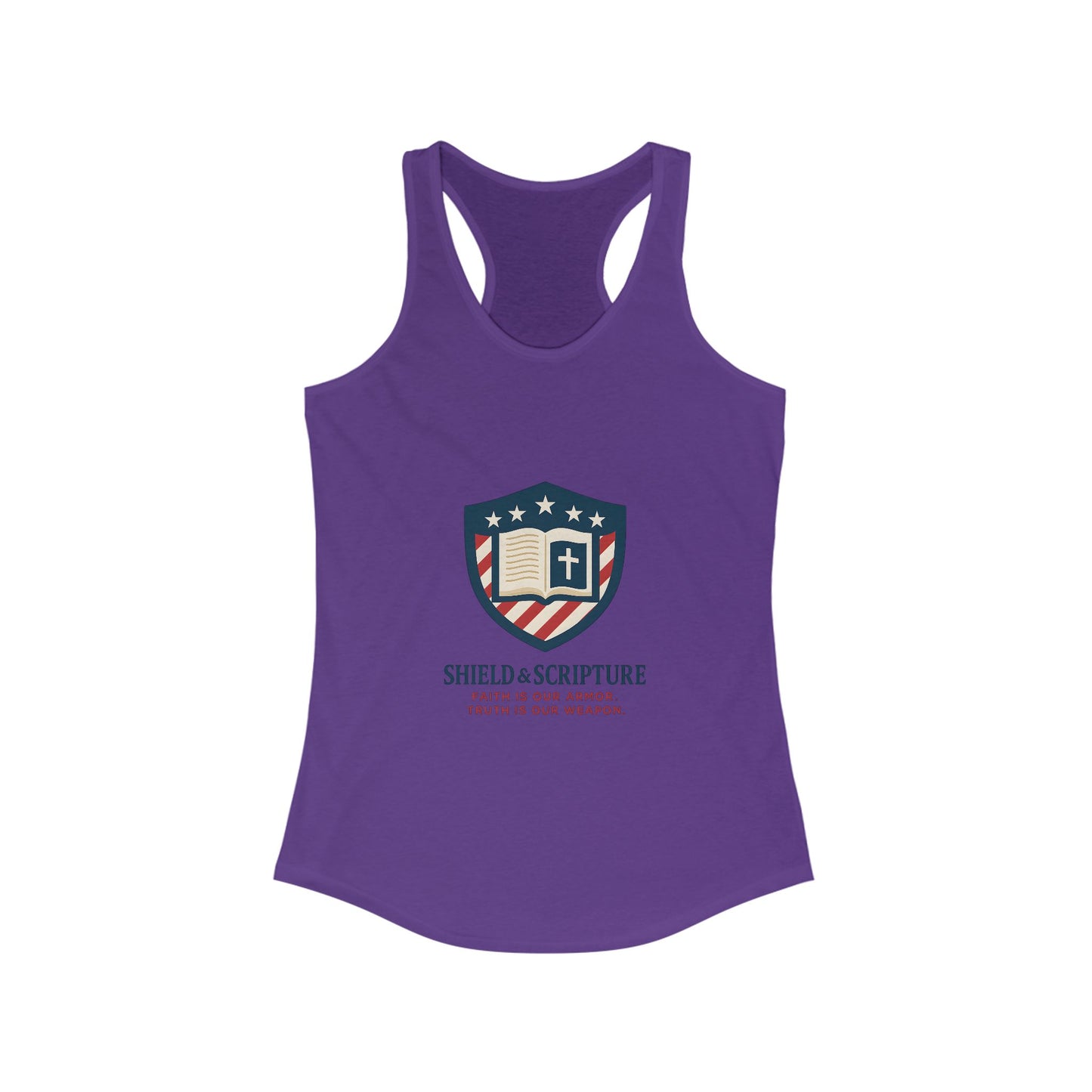 Shield & Scripture Women's Racerback Tee