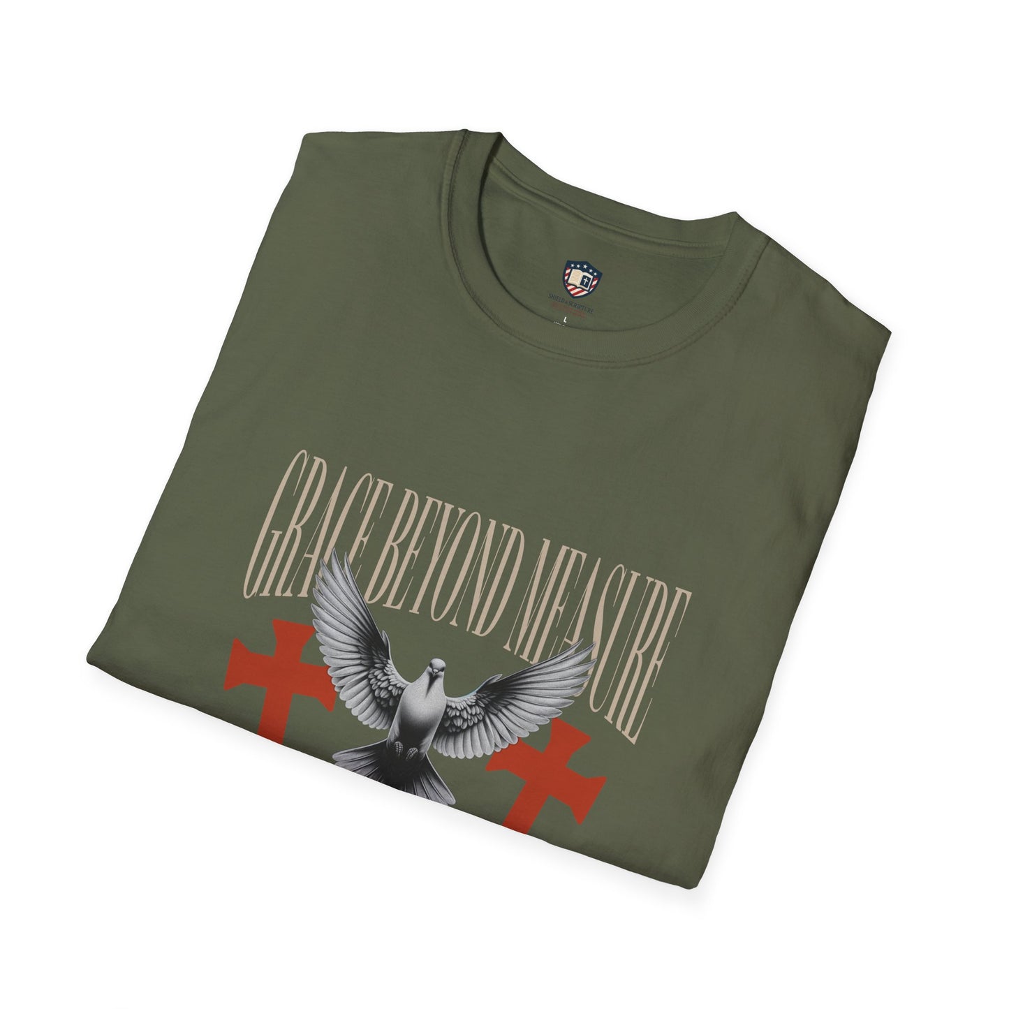 Grace Beyond Measure John 1:16 Inspired  Unisex T-Shirt