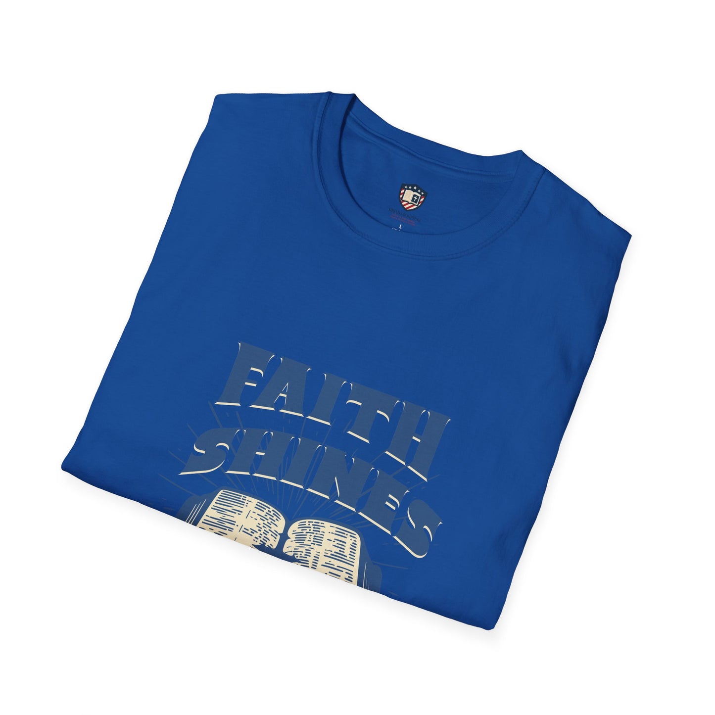 Faith Shines Unisex Soft style T-Shirt