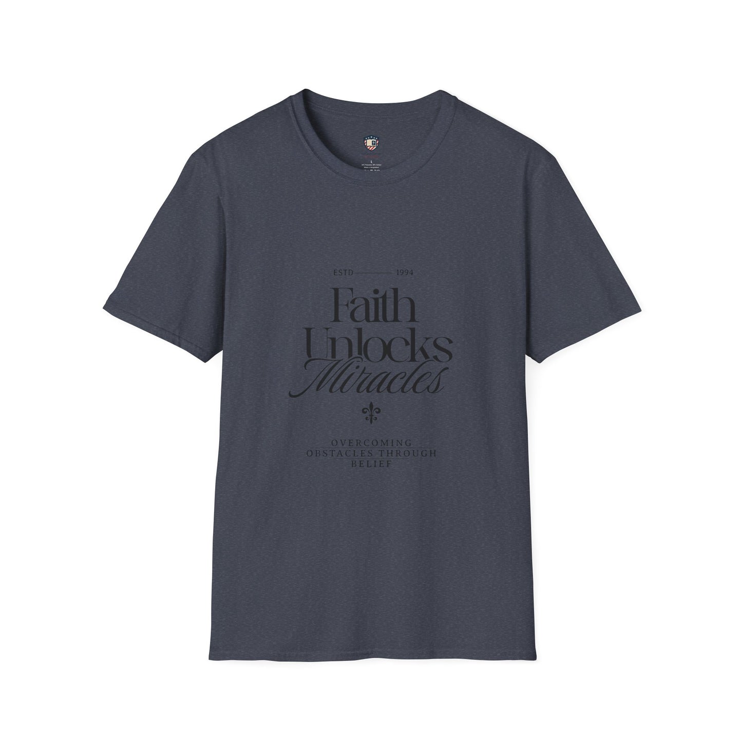 Faith Unlocks Miracles Unisex T-Shirt