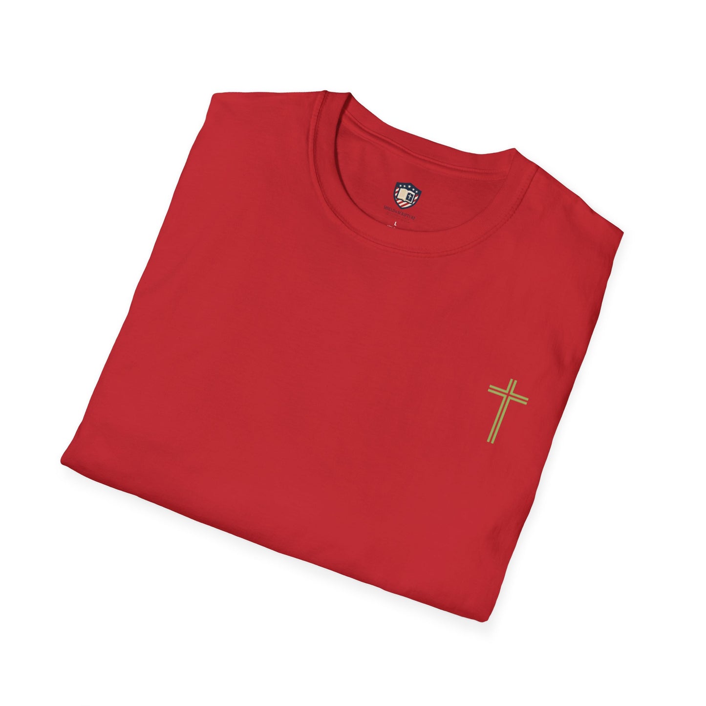 Redeemed by Grace Shirt Faith-Inspired Unisex Soft style T-Shirt