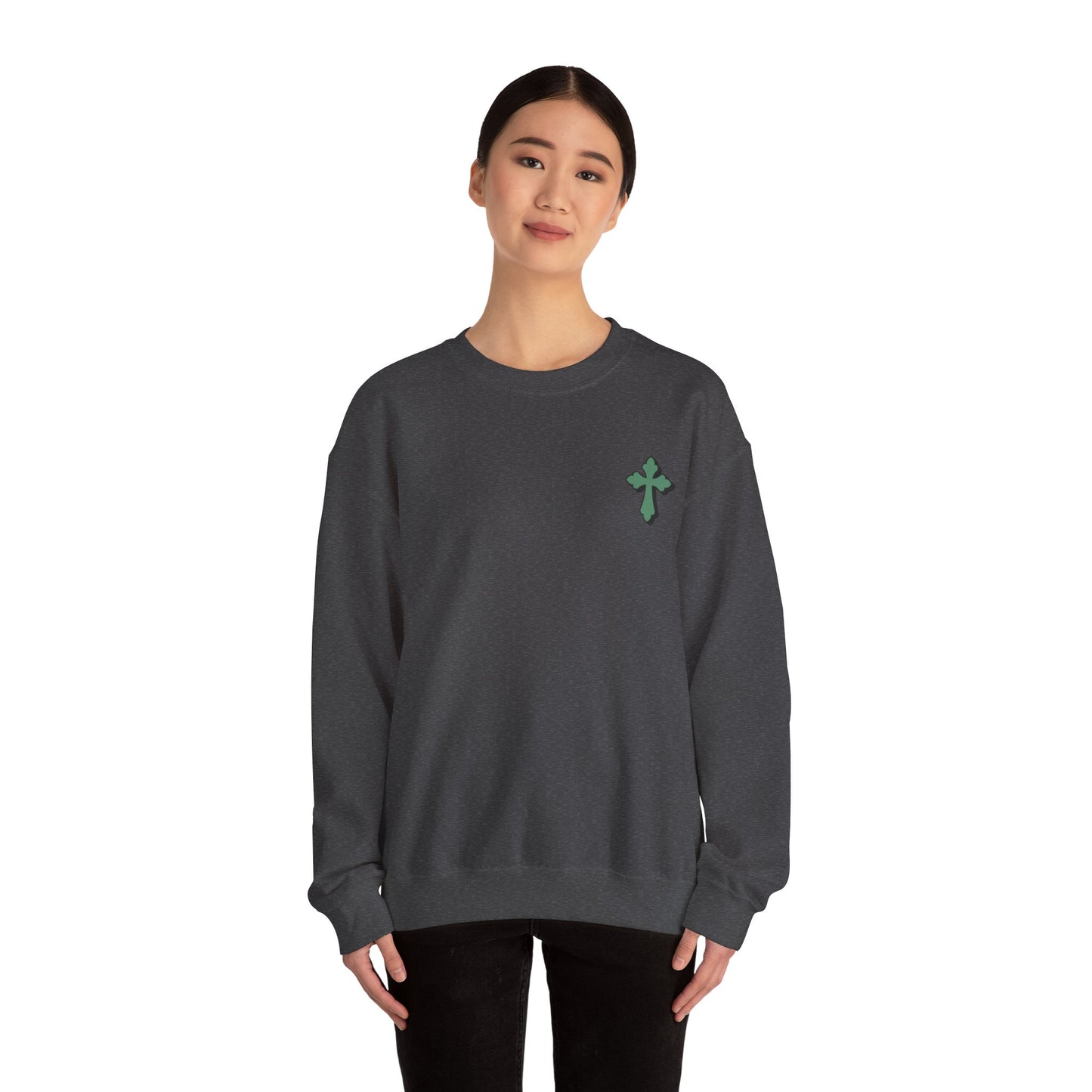 Unbreakable Faith Themed Unisex Sweatshirt