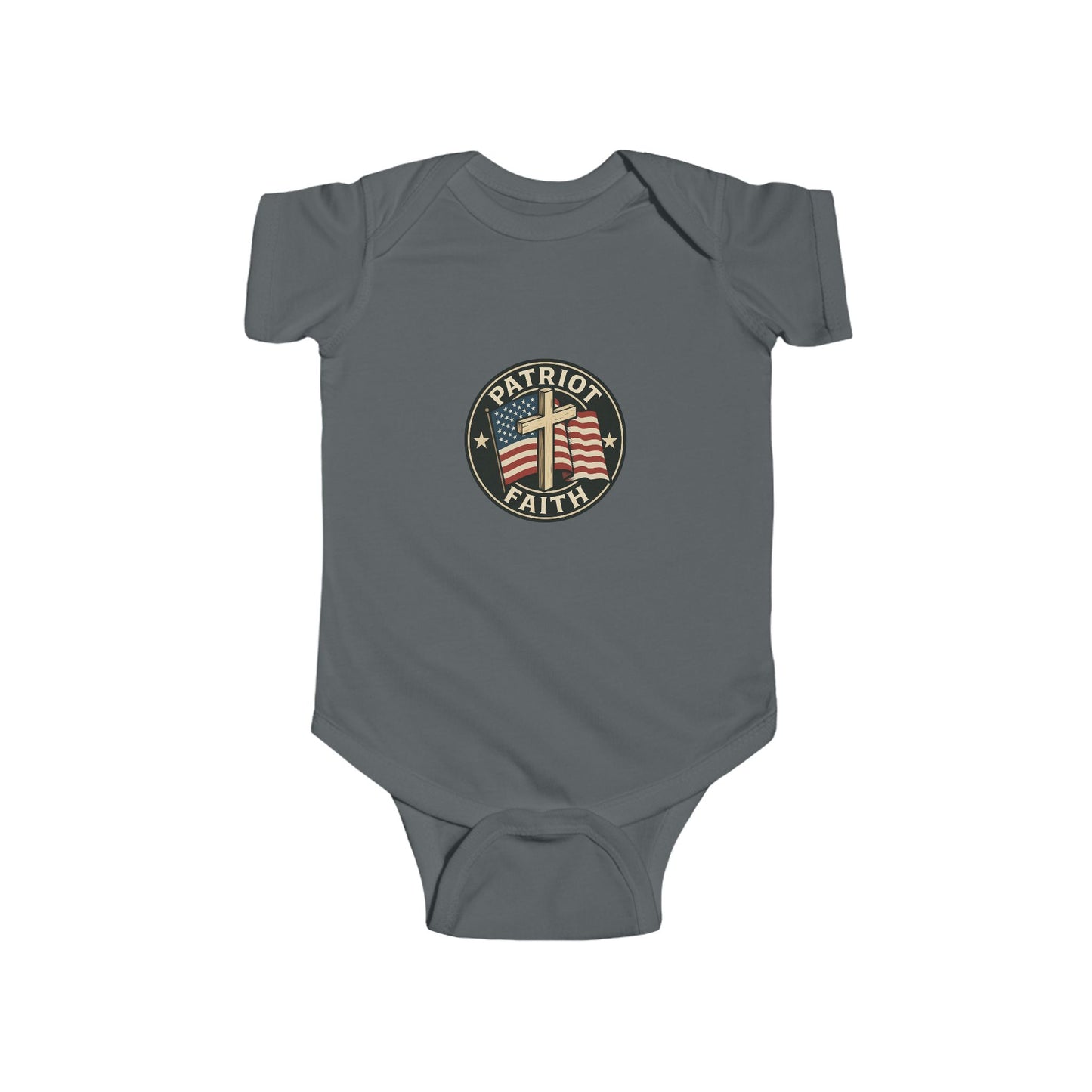 Patriot Faith Themed Infant Bodysuit