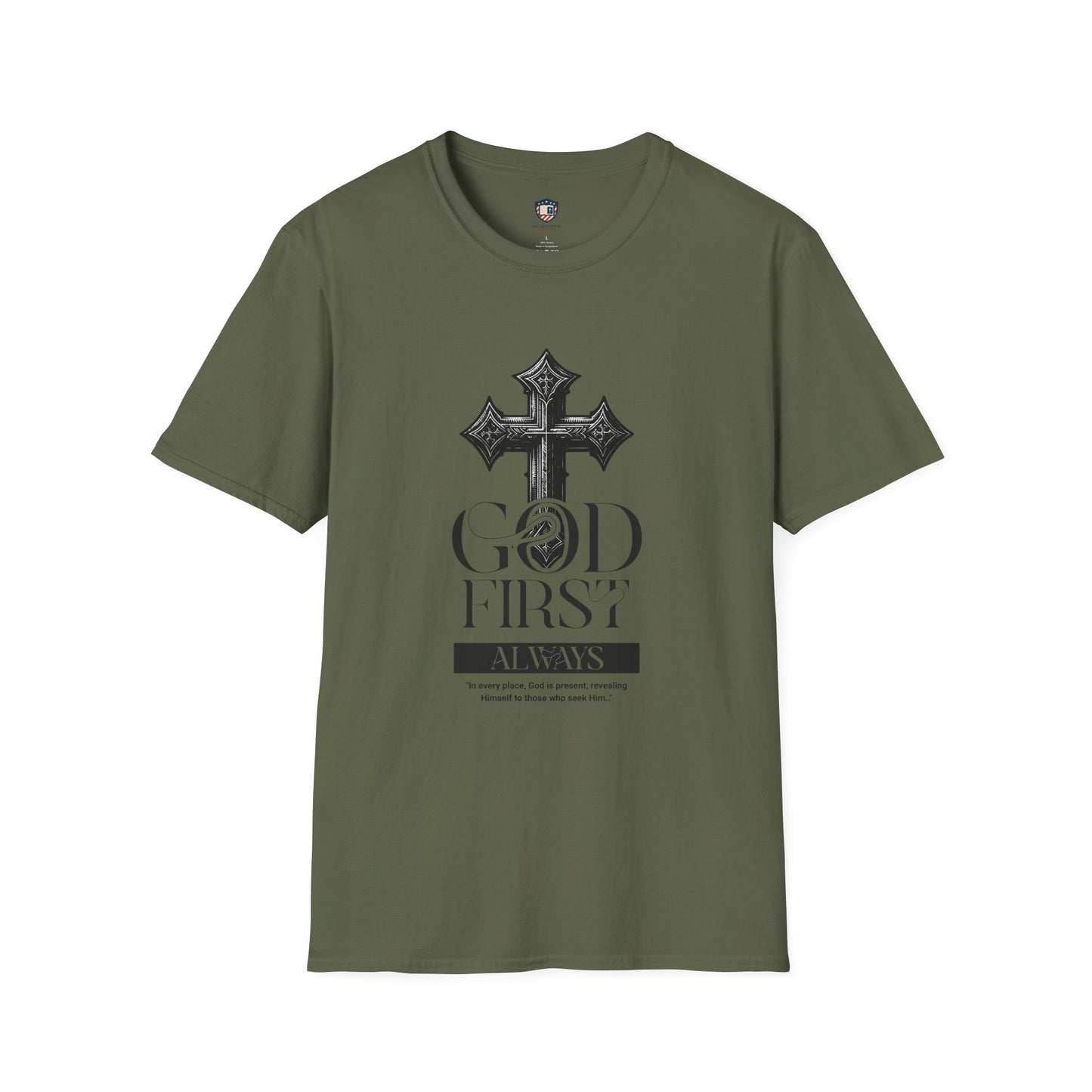 God First Always Unisex Soft style T-shirt