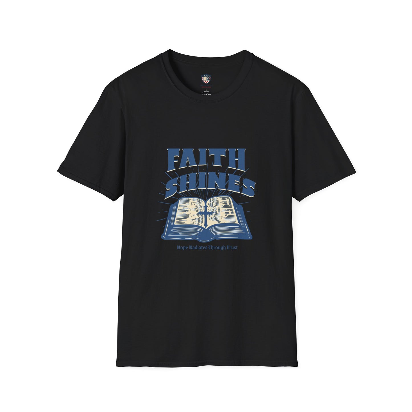 Faith Shines Unisex Soft style T-Shirt