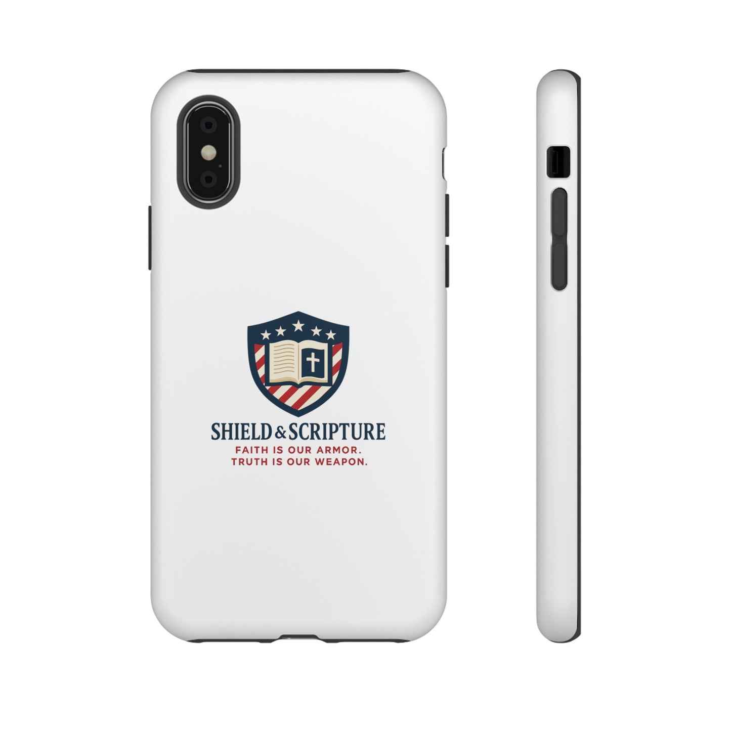 Shield & Scripture Phone Case