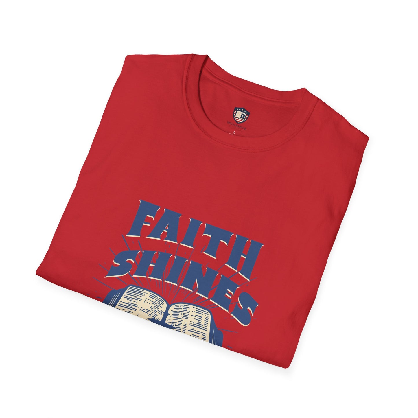 Faith Shines Unisex Soft style T-Shirt