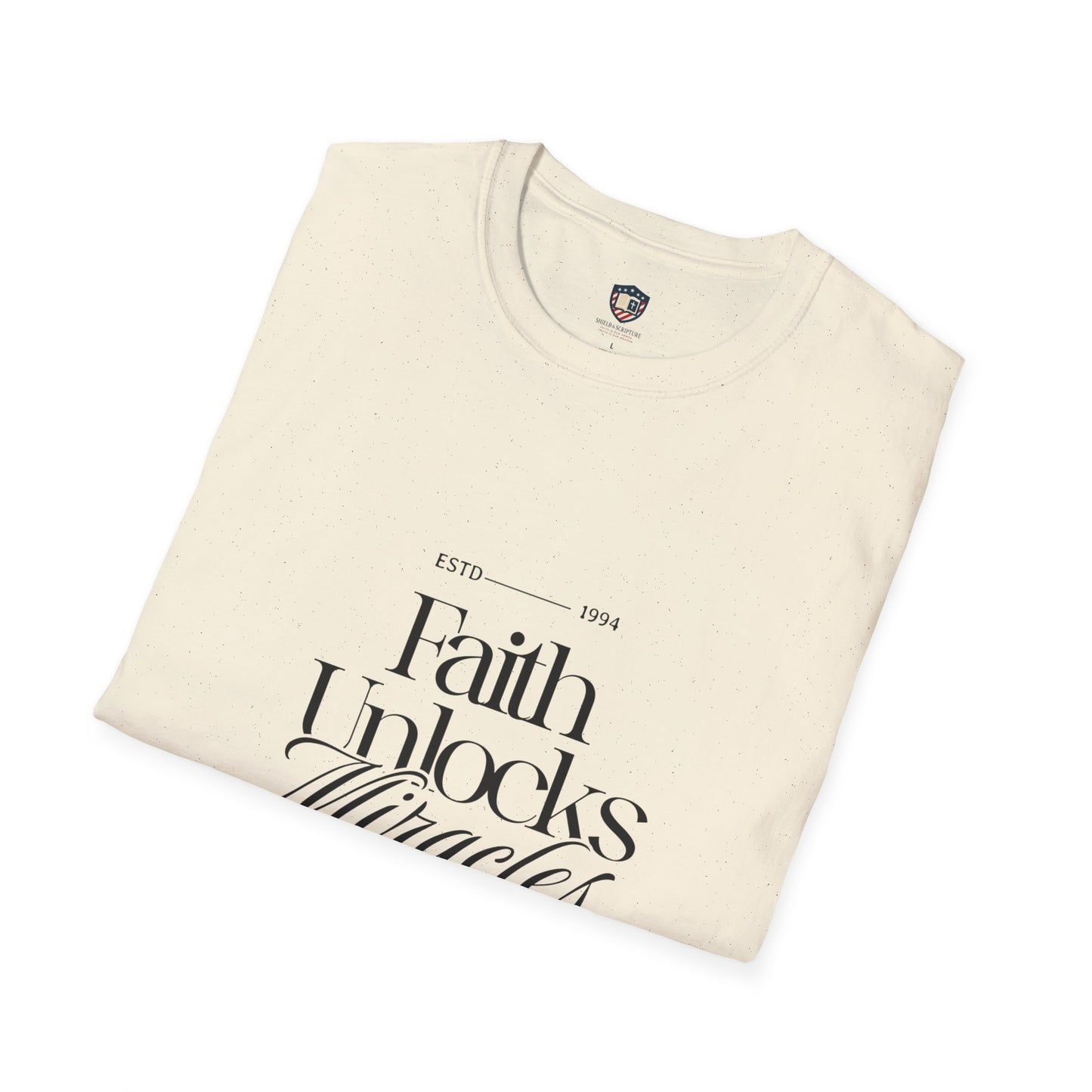 Faith Unlocks Miracles Unisex T-Shirt