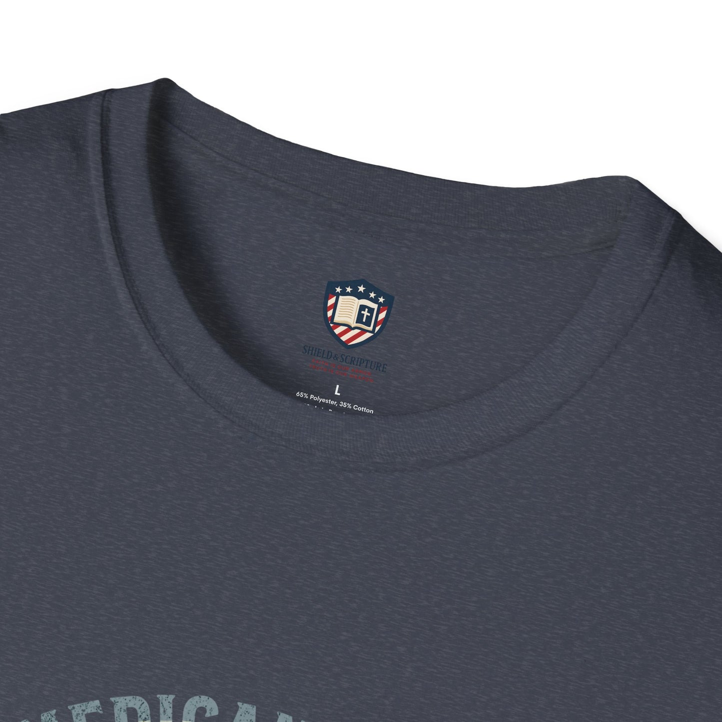 American Pride Eagle -Courage never Retreats Unisex T-Shirt