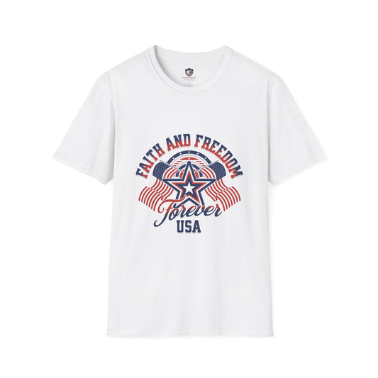 Faith & Freedom Forever USA Unisex T-Shirt