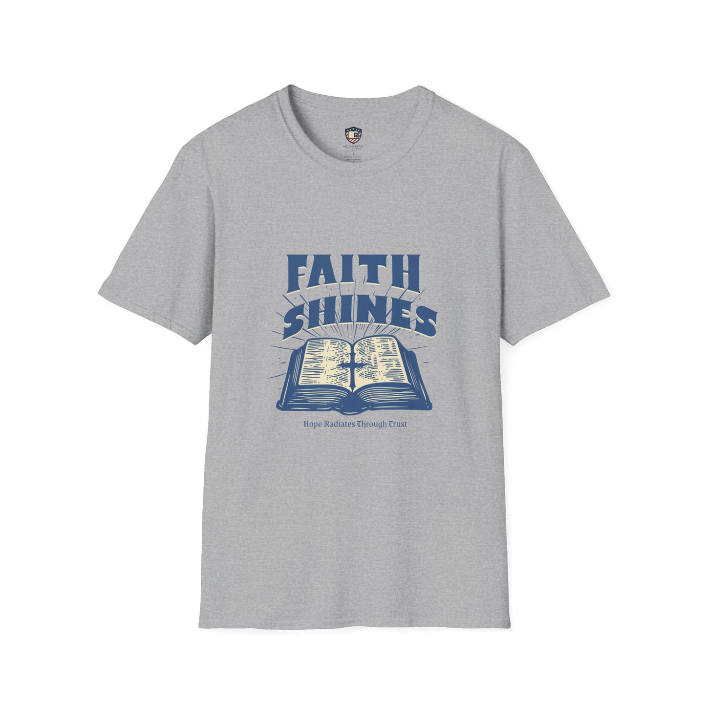 Faith Shines Unisex Soft style T-Shirt