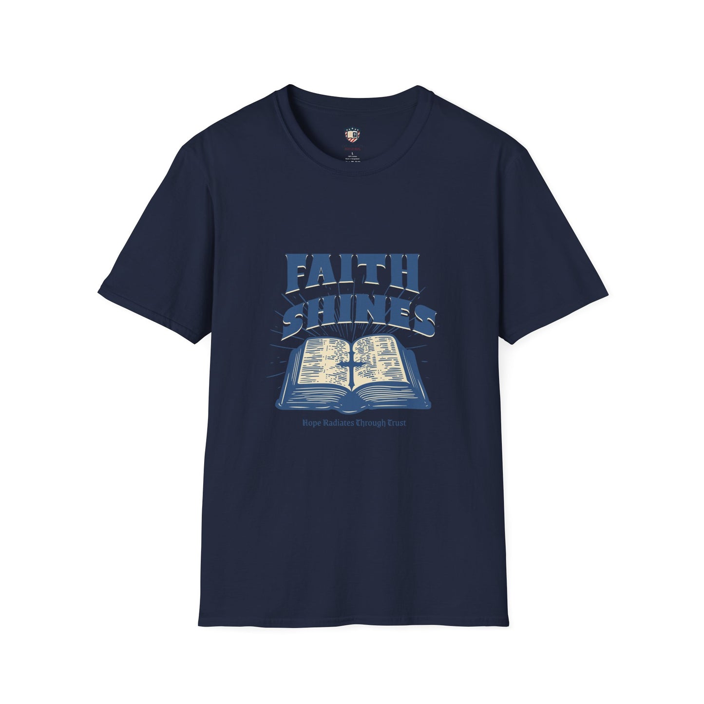 Faith Shines Unisex Soft style T-Shirt