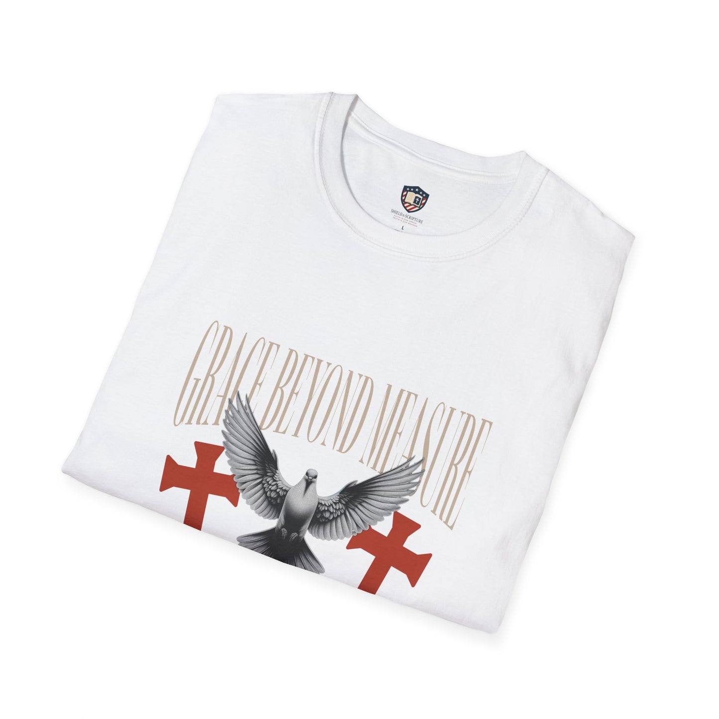 Grace Beyond Measure John 1:16 Inspired  Unisex T-Shirt