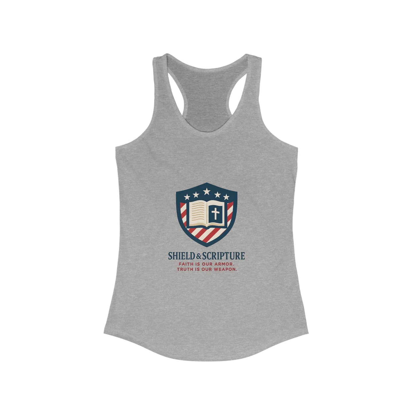 Shield & Scripture Women's Racerback Tee