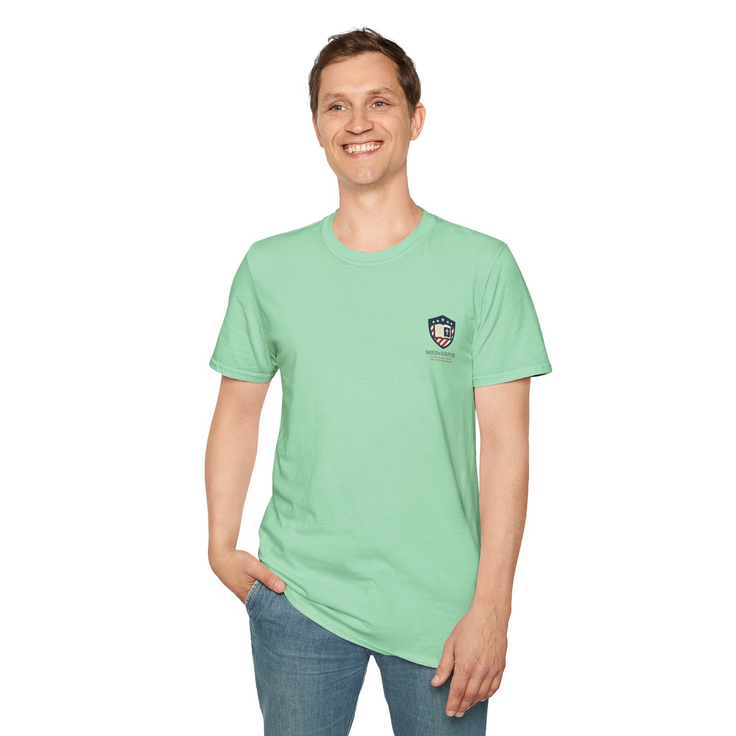 Lion of Judah USA Flag Unisex T-Shirt