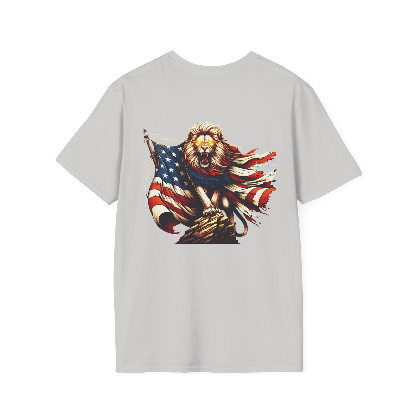 Lion of Judah USA Flag Unisex T-Shirt