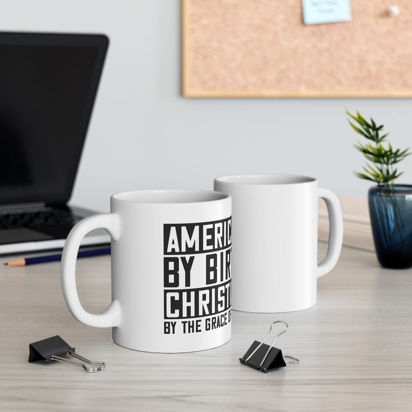Christian Faith Ceramic Mug – Inspirational Drinkware