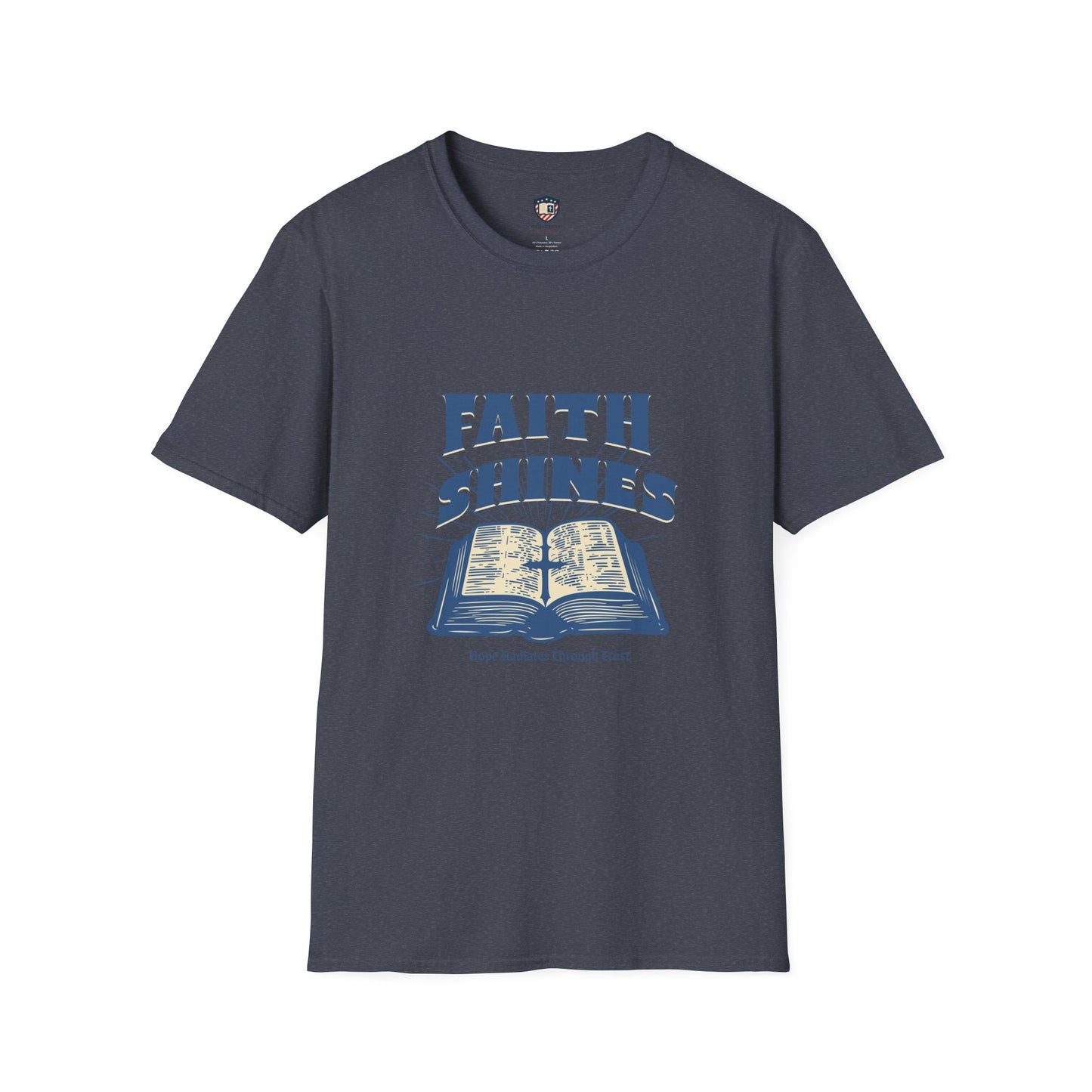 Faith Shines Unisex Soft style T-Shirt