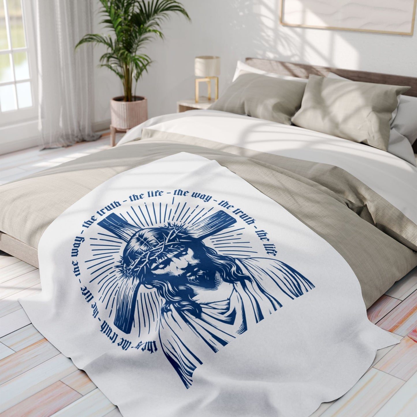 Jesus Inspirational Arctic Fleece Blanket