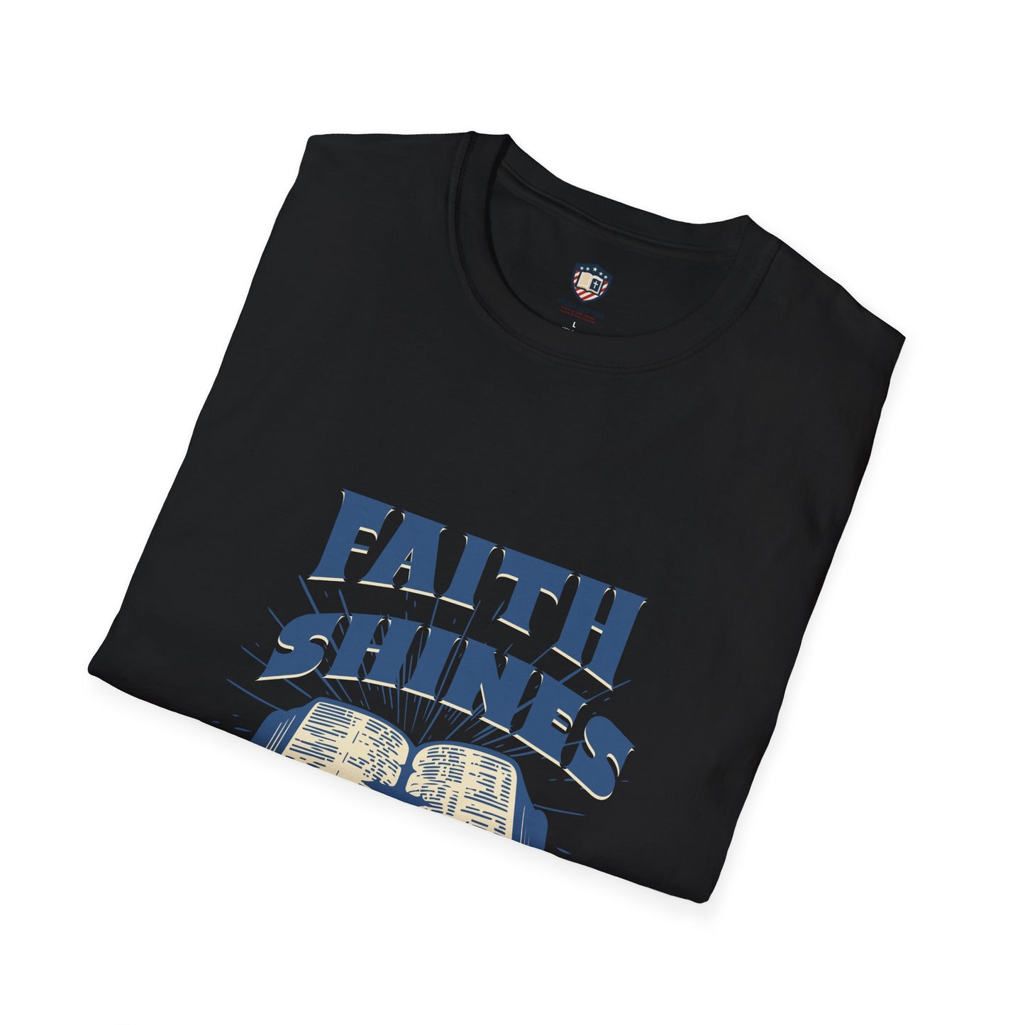 Faith Shines Unisex Soft style T-Shirt