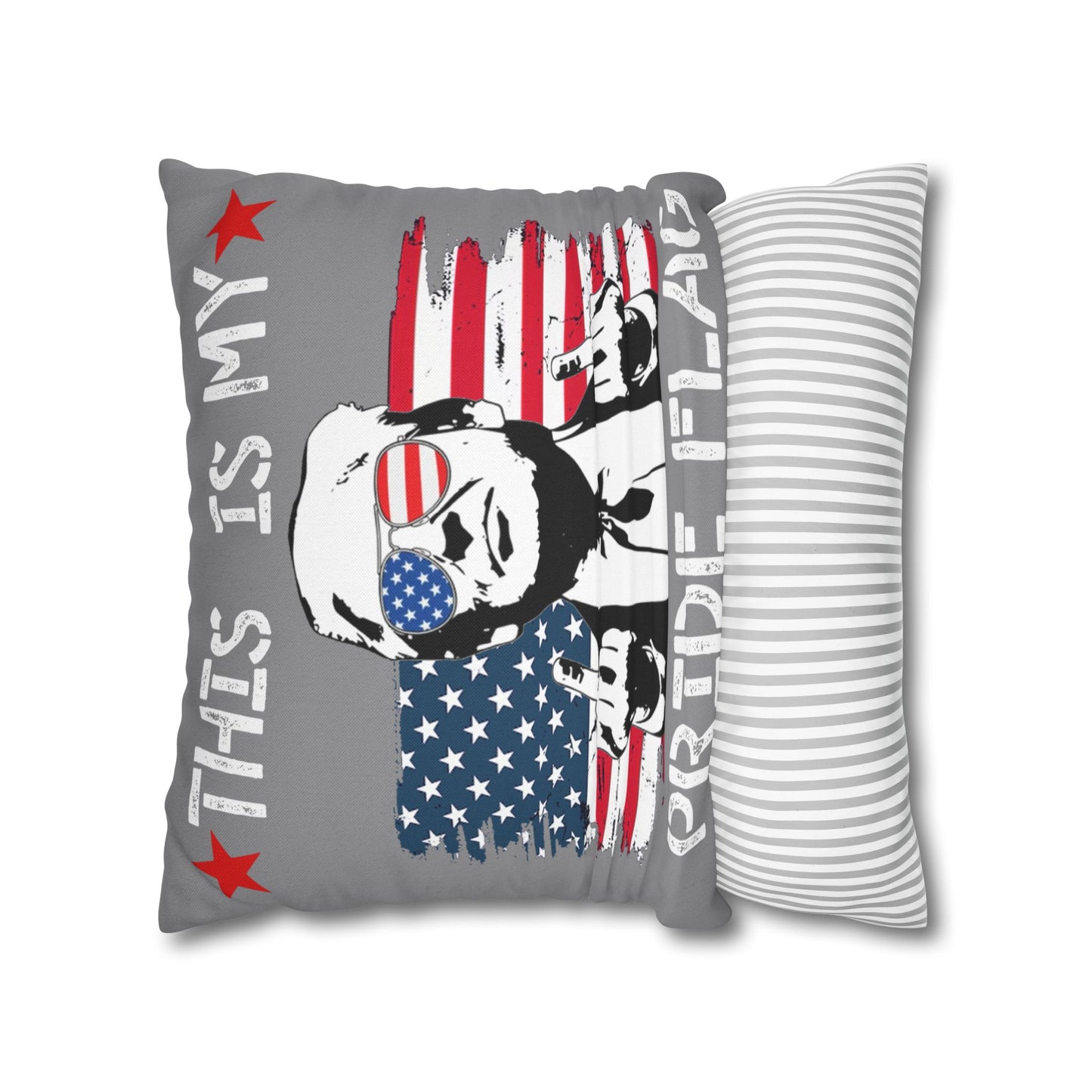 Trump Pillowcase USA Flag Design