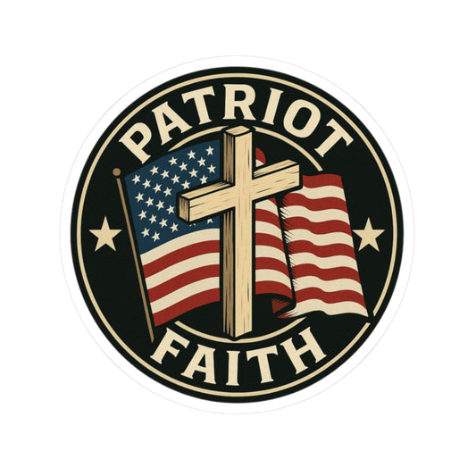 Patriot Faith Kiss-Cut Stickers